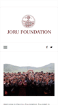Mobile Screenshot of jorufoundation.org